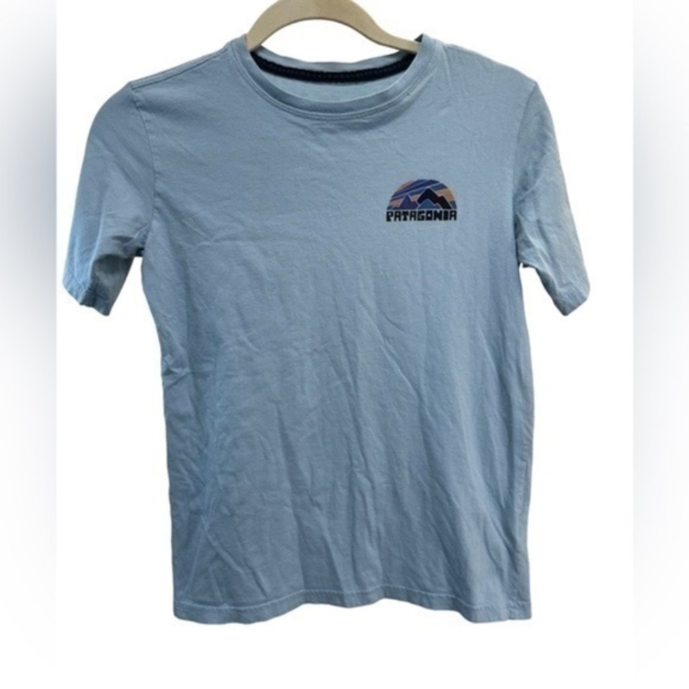 Patagonia short sleeves blue shirt
